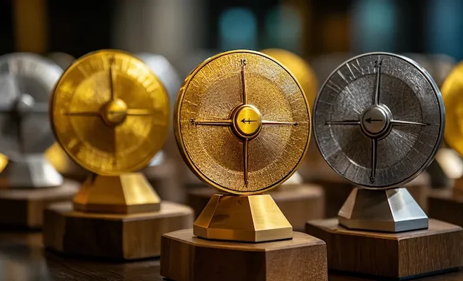 Statuetki szklane z grawerem